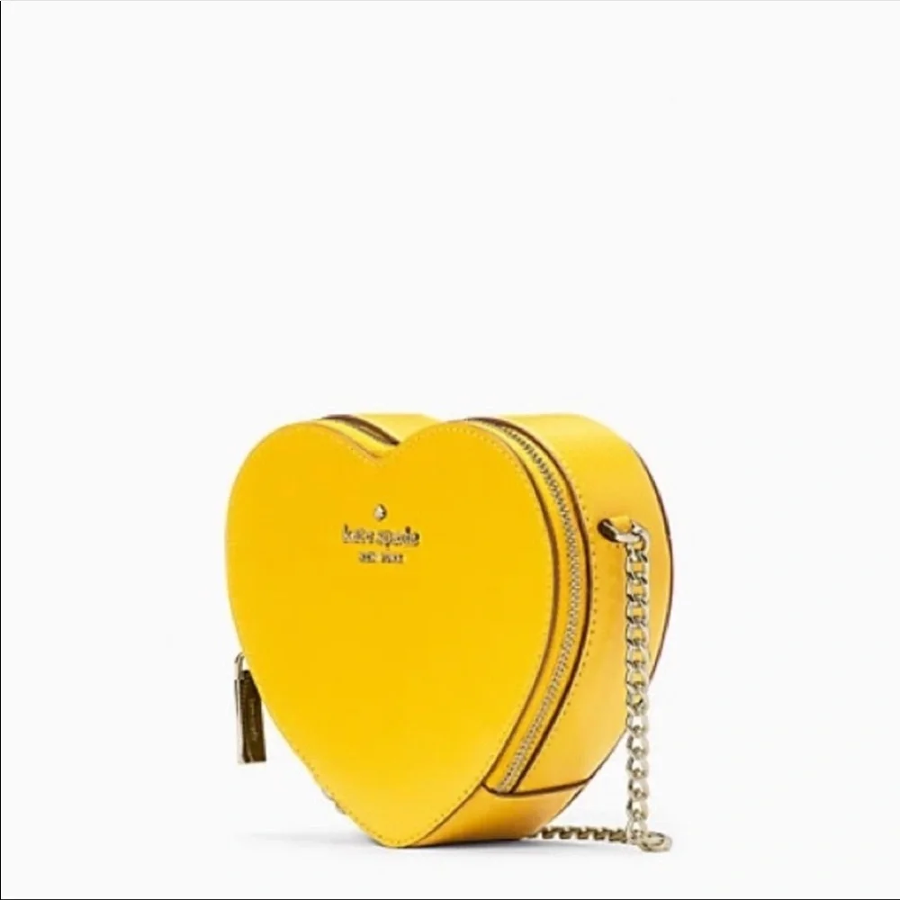 NWT KateSpade Love Shack Mini heart Crossbody Bag - Picture 5 of 12